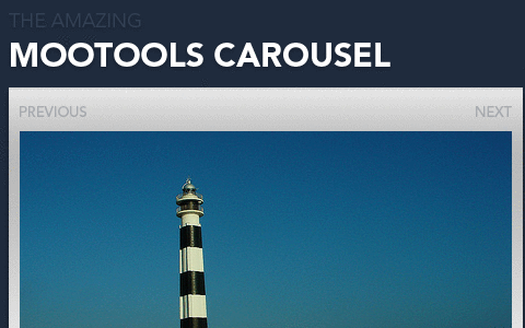 Useful JavaScript Techniques - Creating a carousel with MooTools