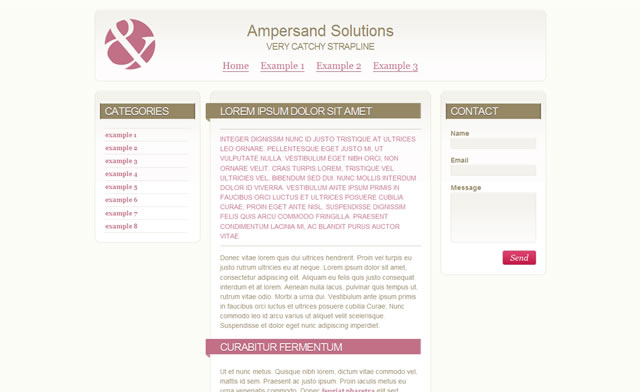 Ampersand HTML5