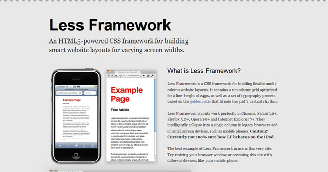 Less Framework