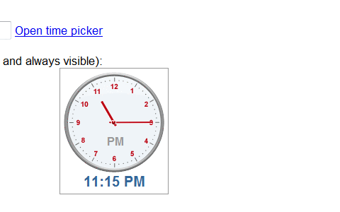 Useful JavaScript Techniques - NoGray Time Picker