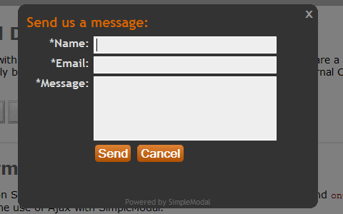 Useful JavaScript Techniques - SimpleModal